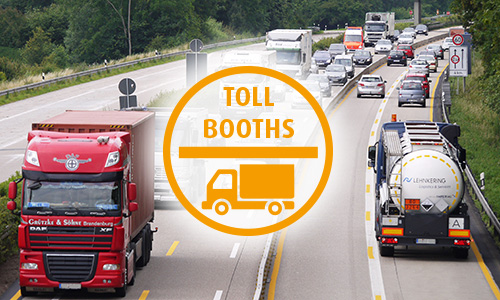 toll booths