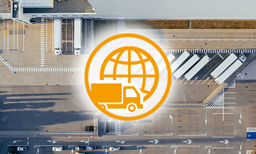 [Translate to French:] Logistikcenter und Speditionen